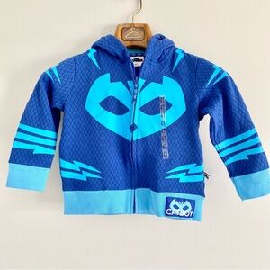 PJMasks Catboy Zipper Hoodie Size 4t NWT